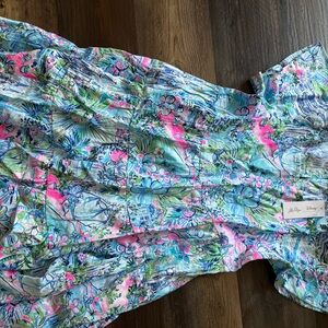 Lilly Pulitzer x Disney Cinderella Jocelyn Tiered Dress - Size Small